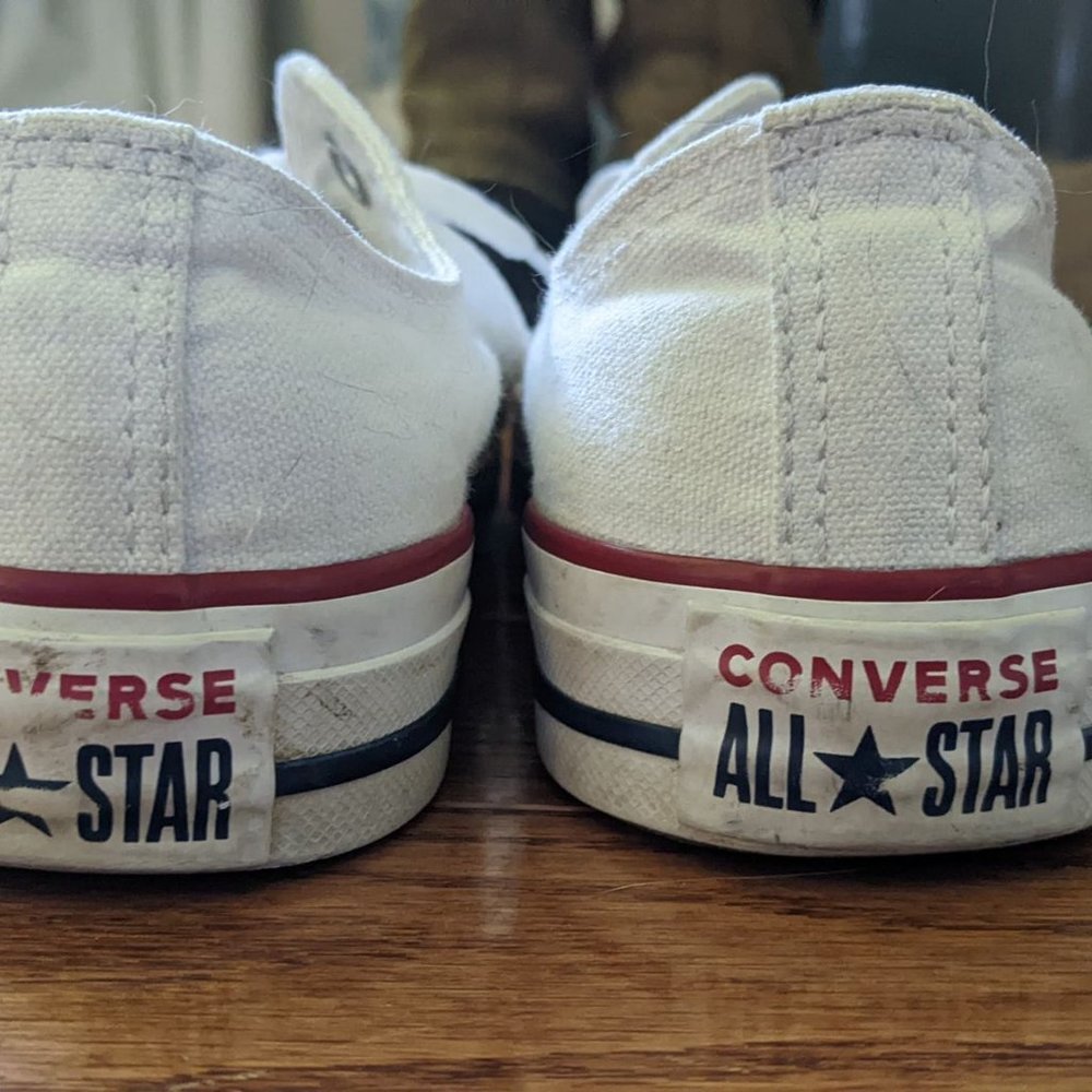 White Converse - Picture 4 of 4